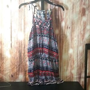 Loft Multi Colored Romper Size Small